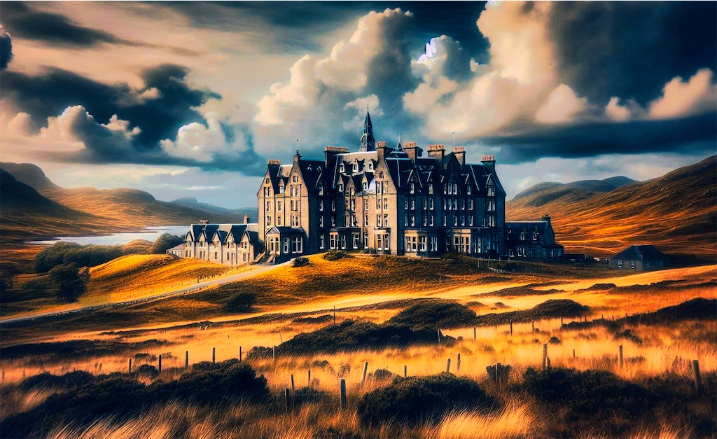A remote Scottish hotel